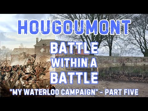 Battle of Waterloo Tour Pt.5 - Hougoumont Farm - A Battle Within a Battle