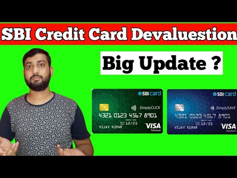 Sbi Credit Card 2 New Devaluation | Sbi Credit Card Important Update