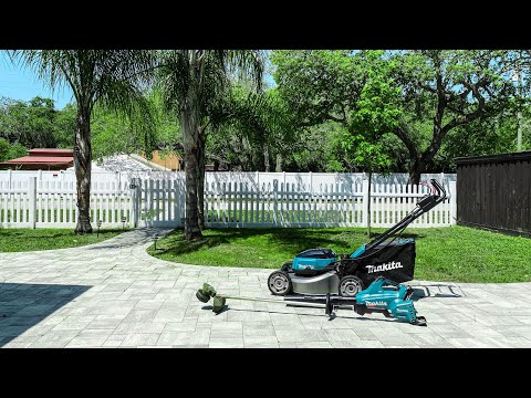 Practical Residential Use of the Makita 36V outdoor Power Tools | Mower, Trimmer and Blower