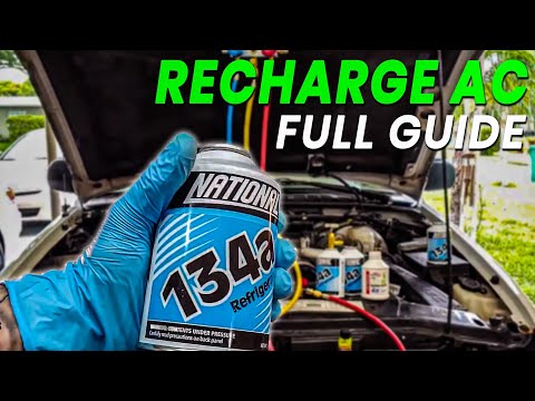 How To Add or Recharge Car/Truck Freon | Make Your A/C Blow Cold! | FULL GUIDE