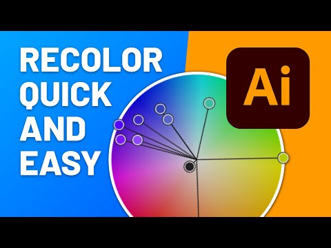 5 ways to Recolor your Designs on Adobe Illustrator