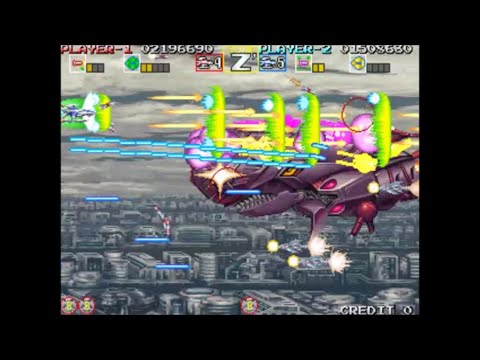 [176]太空戰鬥機外傳-Darius Gaiden-單人雙打零接關全破 Double Play 1 Coin Clear A-B-D-G-K-P-Z'