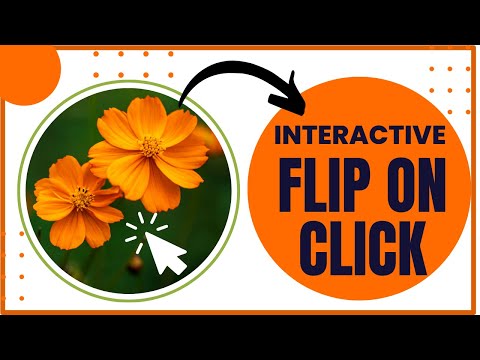 Easy Flip on Click Effect in PowerPoint ( Interactive Animation}