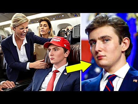 Barron Trump Kicked Off Plane for MAGA Hat - No One Knew He Was Donald Trump's Son