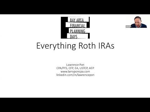 Everything Roth IRAs.