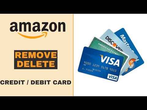 How to remove a credit or debit card from Amazon account