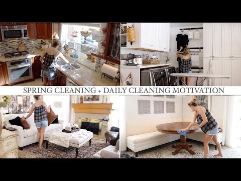 SPRING CLEANING + DAILY CLEANING MOTIVATION