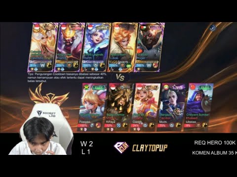 CLAY (DEDEN) AKUI, BEGITU MENGERIKAN JIKA RRQ LEMON MEMAKAI HERO-HERO ANEH 🎮 PUSH RANK