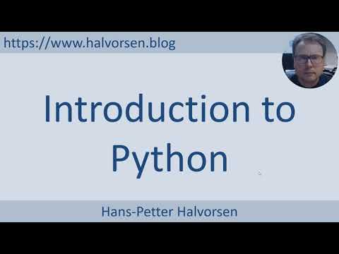 Introduction to Python