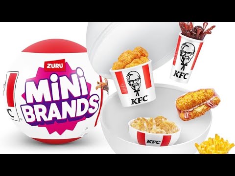 KFC ASMR - Mini Brands