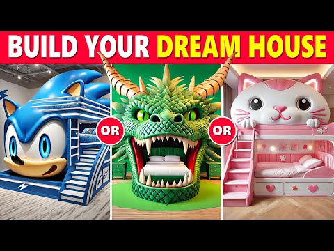 Would You Rather...? | Build Your DREAM Luxury House!