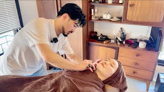 [Face shaving] If you want a ladies shave, go to New Day Barber Shop!