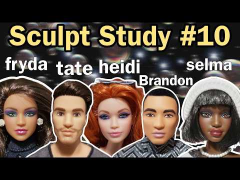 Ep. 10) Epic Barbie Facial Sculpt Study- Brandon, Tate, Heidi, Fryda & Selma