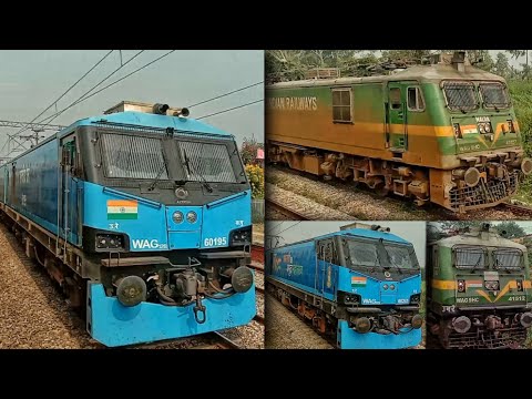 Indian Railways GOODS LOCOMOTIVES | Powerful Electric Freight Train | Malgadi Train#indianrailways