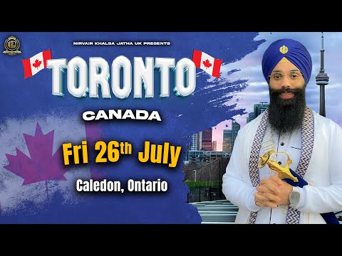 Canada Tour 2024 | Caledon, Ontario | Bhai Harinder Singh Ji | NKJ | 24/07/2024