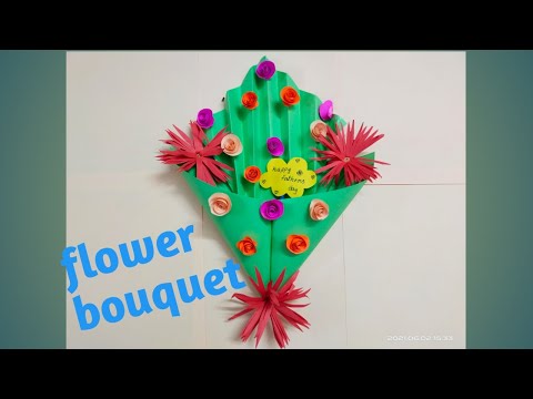 paper flower bouquet# father's day gift idea @ Lockdown time