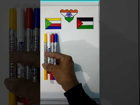 Comoros 🇰🇲 Vs India 🇮🇳 Vs Jordan 🇯🇴 Flag Warp Scanning | #shorts #shortfeed