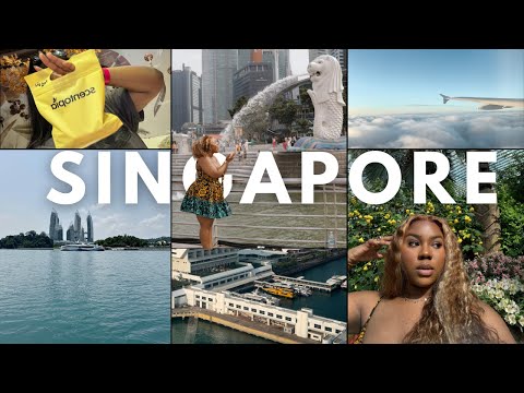 SINGAPORE TRAVEL VLOG| delayed luggage, SENTOSA island, boat ride, GARDENS BY THE BAY & more