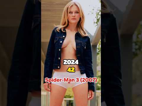 Spider-Man 3 (2007) Cast Then And Now #shorts #thenandnow #ytshorts #avengers #spiderman #venom