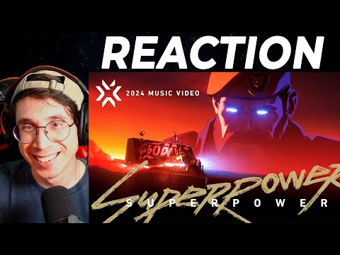 REACTION - VALORANT Champions 2024 Anthem SUPERPOWER ft. KISS OF LIFE, Mark Tuan