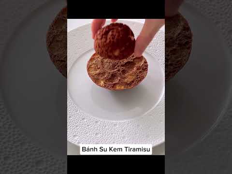 Bánh Su Kem Tiramisu đẳng cấp Fine Dining #shorts