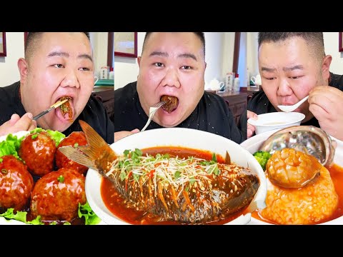 [Big Stomach King Challenge] Challenge Spending 10000 yuan to Eat Big Expensive Black Pearl Restaur