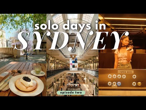 Solo Days in Sydney ☁️ What I Did and Where I Ate in Sydney with Prices $$