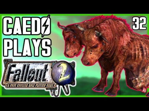 Kicking Udders (Unarmed Playthrough) - Caedo Plays Fallout 2 #32