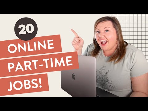 20 Work From Home Online Part Time Jobs