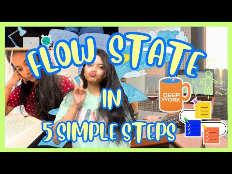 The REAL secret to finding flow ✨🦋📝 | 5 easy steps to unlock your flow state🧘🏽‍♀️