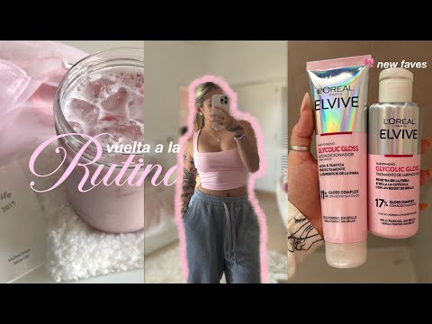 ⭐️VLOG {vuelvo al gym, nueva cámara, proyectos, shower routine…} 🪩🎀