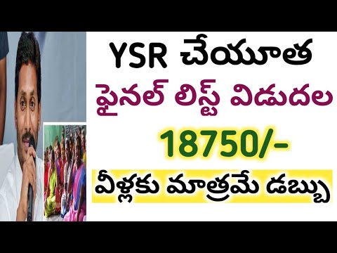 AP YSR చేయూత LATEST UPDATE 2021 || AP CM JAGAN MOHAN REDDY 2021 || 18750 for Women ||