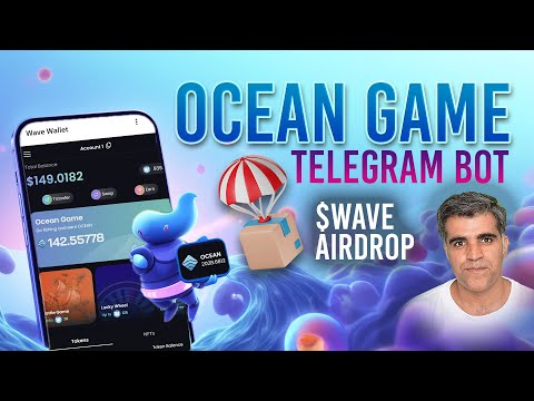 Wave Wallet & Ocean Game: Earn $WAVE & Play Games on SUI Blockchain 🌊🎮