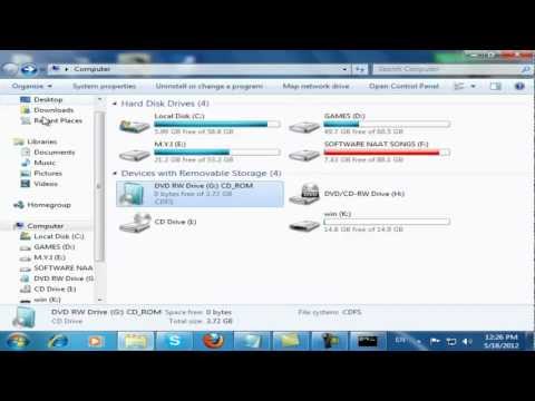 MAKE BOOTABLE USB FLASH DRIVE WINDOWS 7