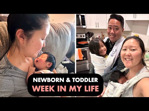 DITL With a Toddler and Newborn//Update on How We're Doing, Newborn Lovevery Playkit