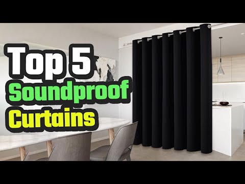 Best Soundproof Curtains - top 5 Reviews in 2024