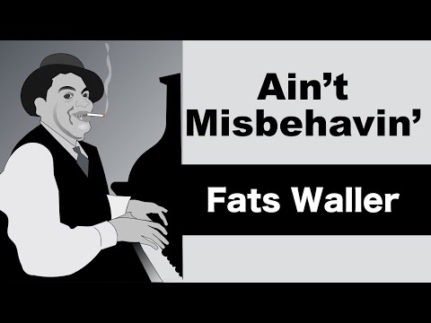 Ain’t Misbehavin’ - 浮気はやめた  - 日本語訳詞 - Japanese translation  -  Fats Waller