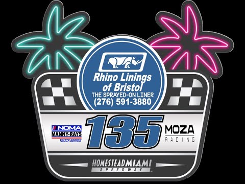 NOMA Truck Series | Rhino Linings of Bristol 135 | Homestead Miami Speedway | PGR eSports