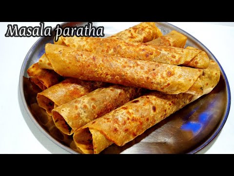 Masala Paratha Recipe | गेहूँ के आंटे से बनाये मसाला पराठा | Easy & quick spicy paratha #shorts