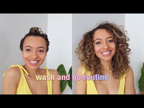 SUPER MOISTURIZED WASH AND GO ROUTINE // 3A-3B