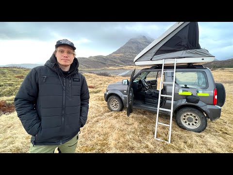 Tiny Car Camping in Iceland