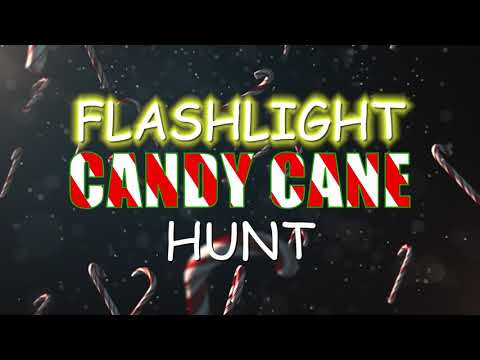 Flashlight Candy Cane Hunt