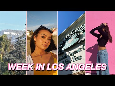 WEEK IN LOS ANGELES | Dinner with Rare Beauty, Melrose, The Grove, Hollywood