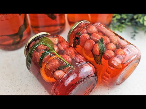 Nobody believes it is so easy! I have been preserving strawberries this way for 10 years