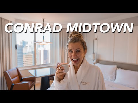 Our FREE Stay at a 5-Star Hotel in New York City | Conrad New York Midtown