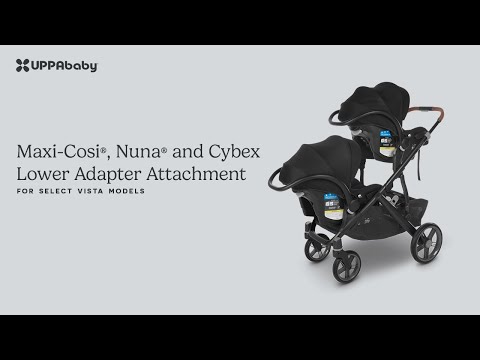 Maxi-Cosi®, Nuna®, and Cybex Lower Adapter Attachment to UPPAbaby Vista V3