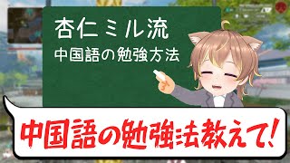 【杏仁ミル】杏仁ミル流中国語の勉強方法