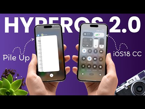 HyperOS 2.0 Gets Pile Up Animations &  iOS 18 Inspired Control Center for Xiaomi Phones (Mods) 🚀