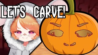 【CARVING A PUMPKIN】spowoky owoky【VAllure】