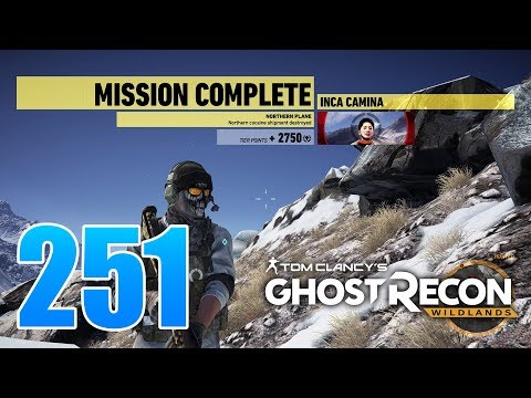 Ghost Recon Wildlands Ep 251 - "Northern Plane" mission in Inca Camina